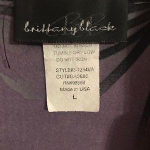 Brittany black blouse